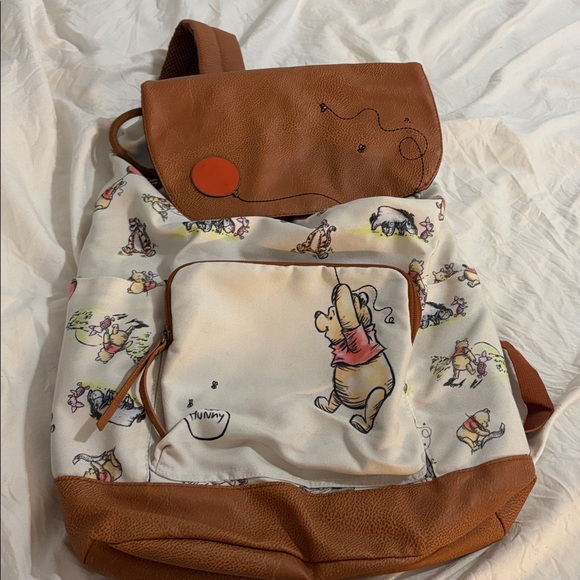 Disney Winnie The Pooh Balloon Slouch Backpack Hot Topic - Picture 3 of 8